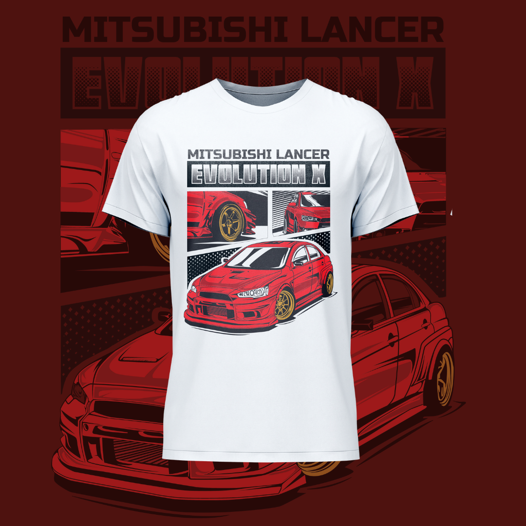 Lancer Evolution Graphic T-Shirt – JDM Street Racing Tee | Premium Cotton Car Enthusiast Shirt