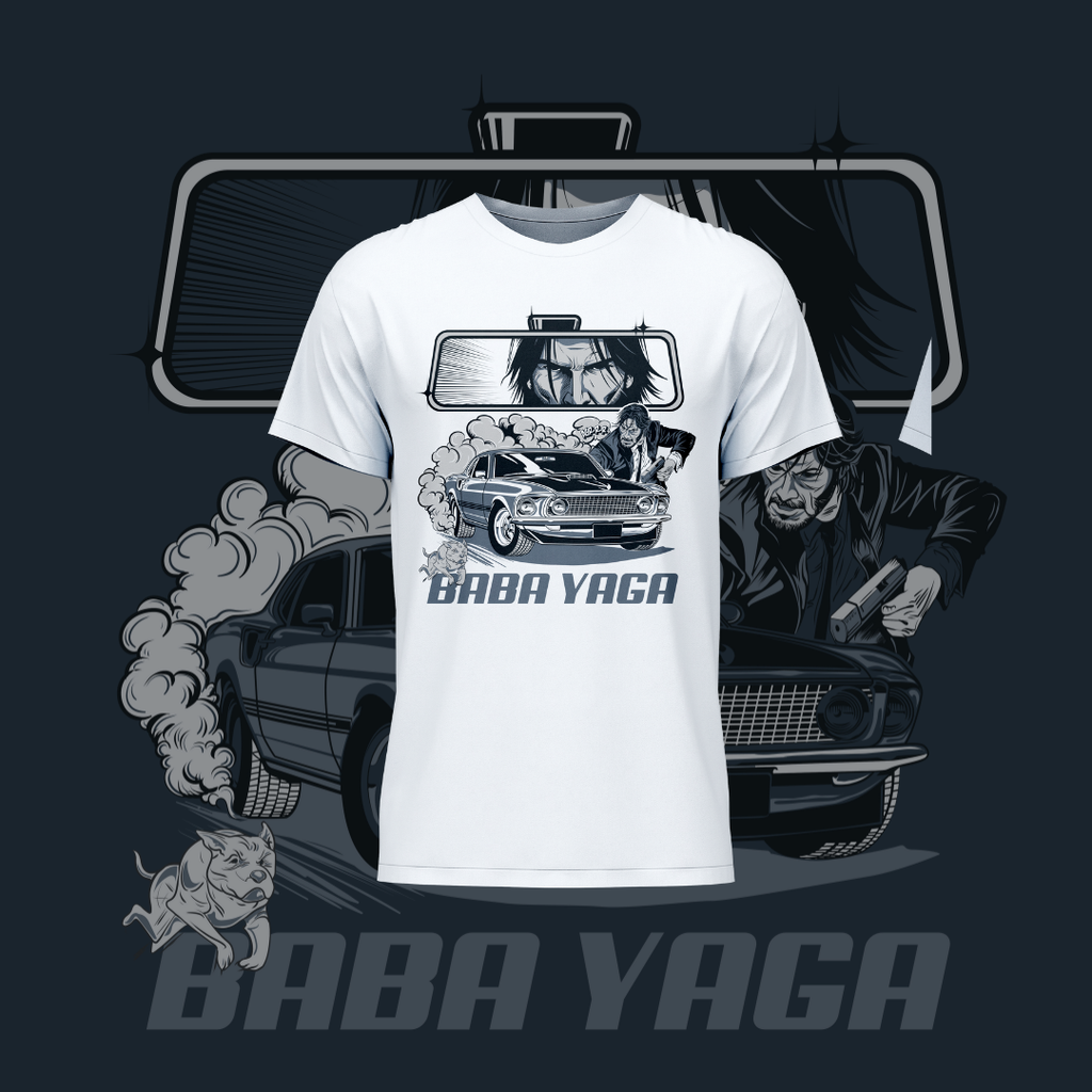 John Wick Baba Yaga Assassin Mode Graphic T-Shirt – Movie Streetwear Tee | Premium Cotton Action Hero Shirt