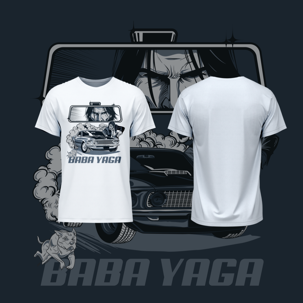 John Wick Baba Yaga Assassin Mode Graphic T-Shirt – Movie Streetwear Tee | Premium Cotton Action Hero Shirt