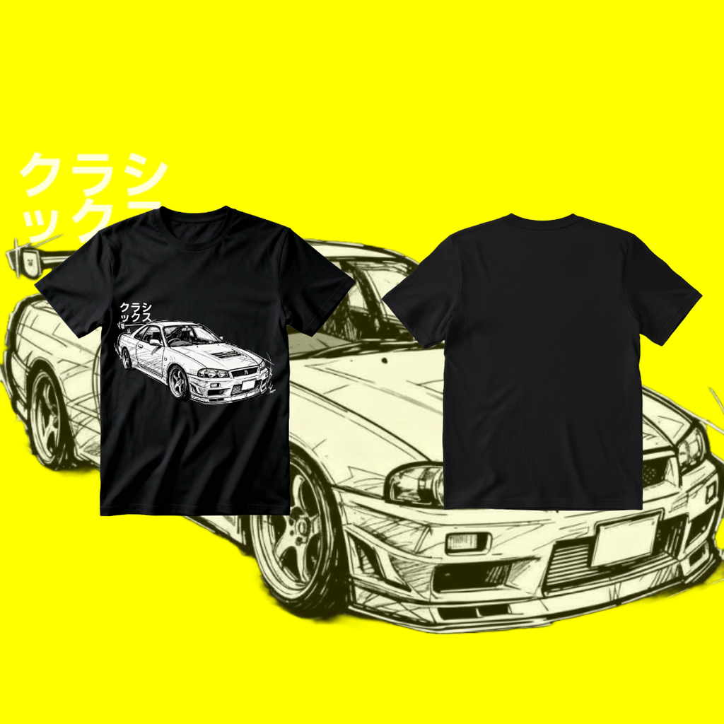 JDM CLASSICS GTR Graphic T-Shirt – Streetwear Tee