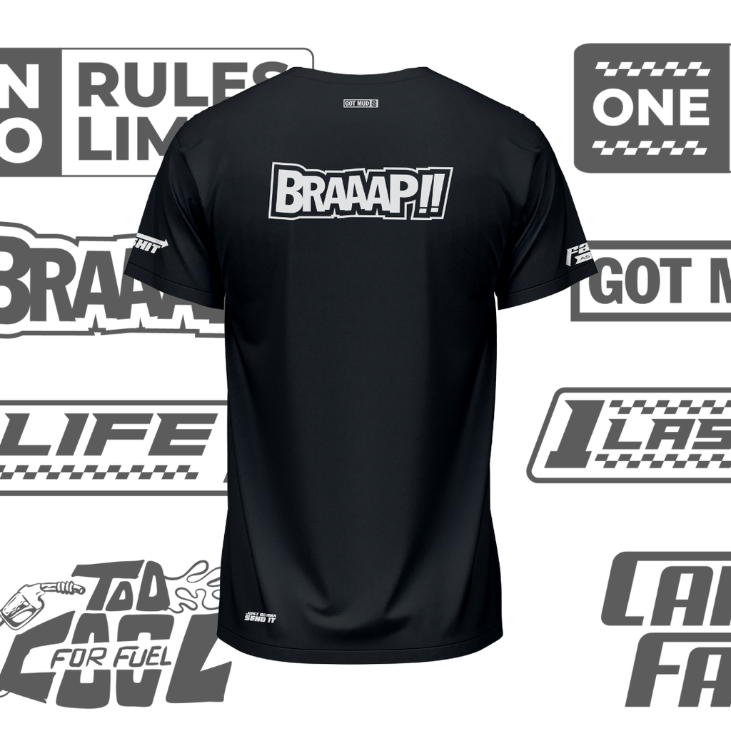 Patches Automotive T-Shirt – Car Culture Streetwear | Racing Tee |