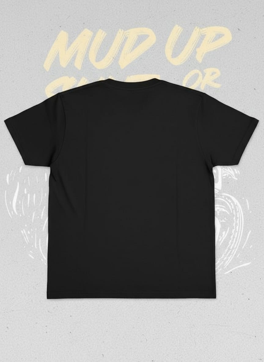 Mud Up or Shut Up Off-Road T-Shirt |Dirt Bike Graphic Tee | Premium Cotton Adventure Shirt